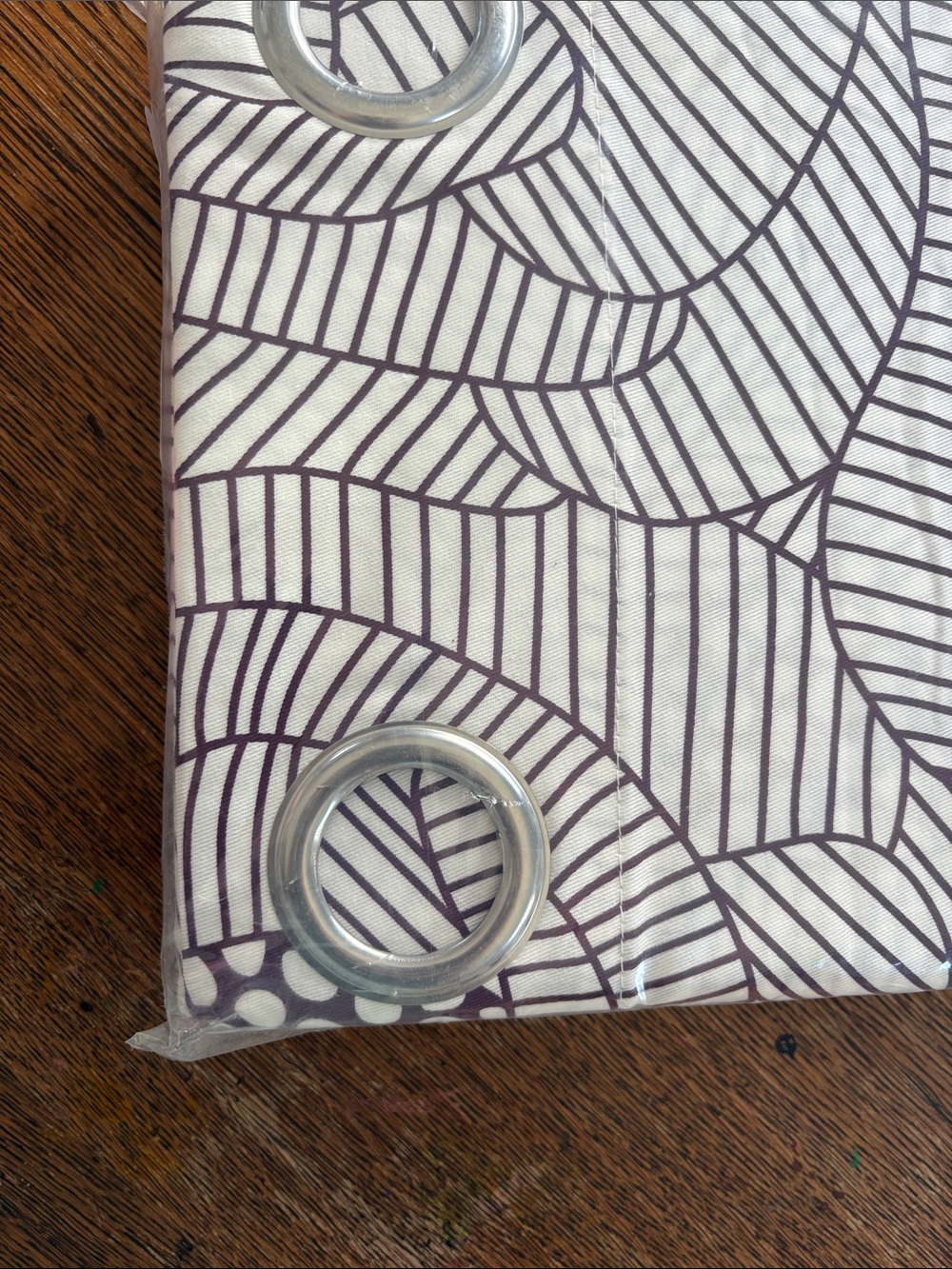 IKEA Set of 2 INGERLISE Mod Floral Unlined Grommet Curtain Panels 52x98 NWT - Picture 8 of 9